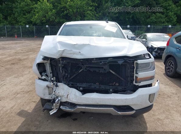 1GCVKREC1GZ165312 2016 CHEVROLET SILVERADO White Widok zestawu wskaźników