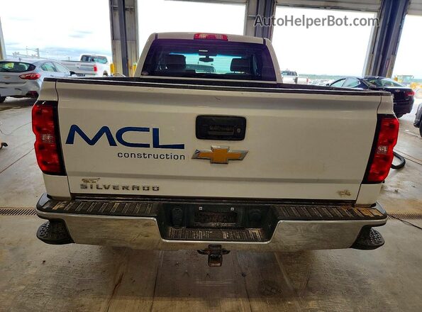 1GCVKREC1JZ286512 2018 CHEVROLET SILVERADO Белый 
