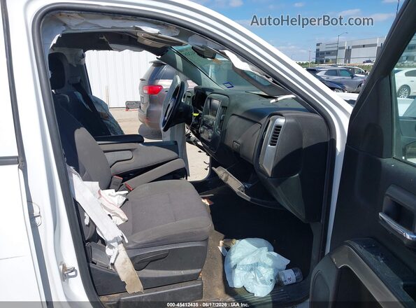 1GCVKREC1JZ314129 2018 CHEVROLET SILVERADO White Vista interior delantera