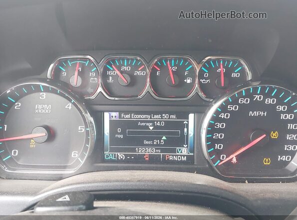 1GCVKREC2GZ169899 2016 CHEVROLET SILVERADO Red Вид задніх сидінь