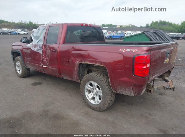 1GCVKREC2GZ169899 2016 CHEVROLET SILVERADO Red Задня ліва чверть