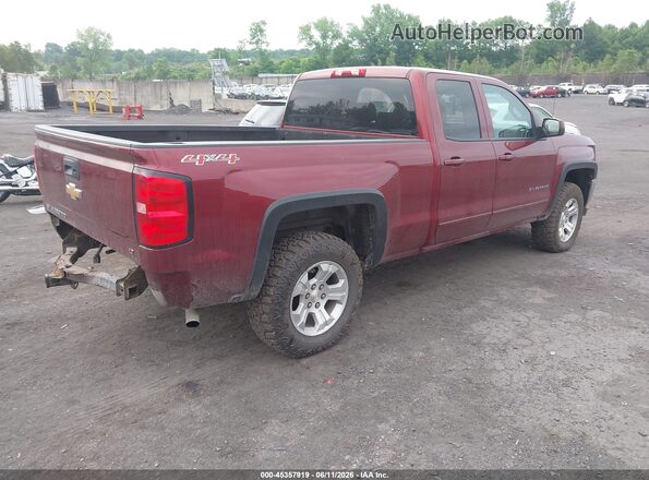 1GCVKREC2GZ169899 2016 CHEVROLET SILVERADO Red Задня права чверть