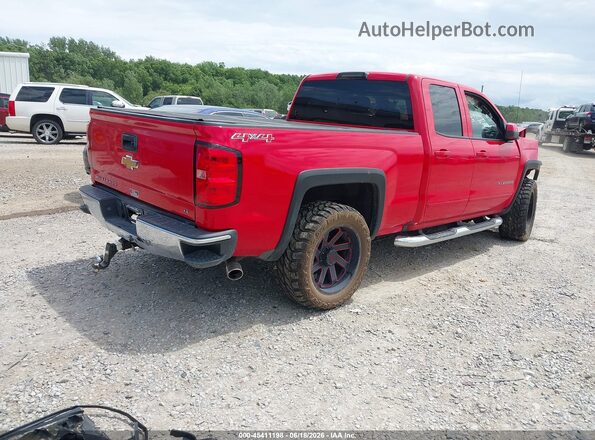 1GCVKREC2GZ262244 2016 CHEVROLET SILVERADO Red Задня права чверть