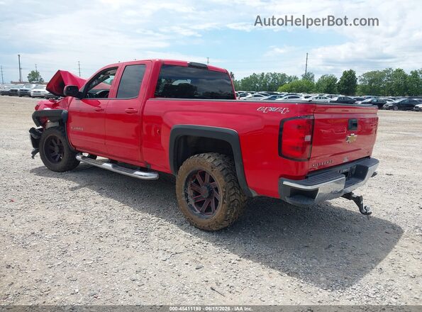 1GCVKREC2GZ262244 2016 CHEVROLET SILVERADO Red Задня ліва чверть