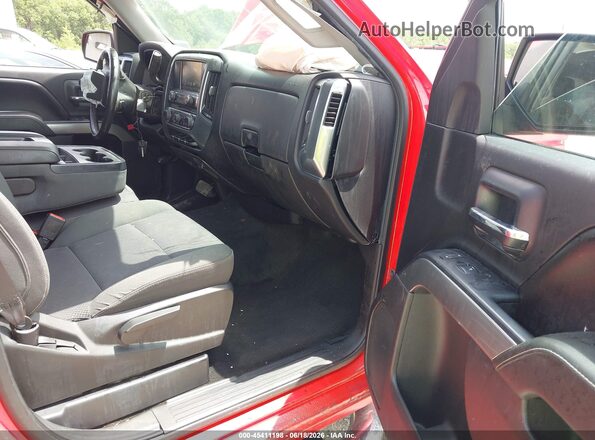 1GCVKREC2GZ262244 2016 CHEVROLET SILVERADO Red Вид салону спереду