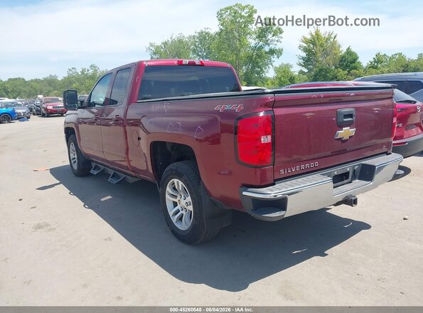 1GCVKREC2GZ353787 2016 CHEVROLET SILVERADO Maroon Rear left