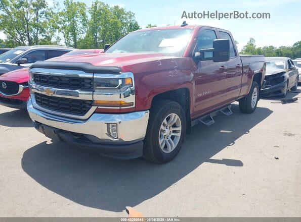 1GCVKREC2GZ353787 2016 CHEVROLET SILVERADO Maroon Front left