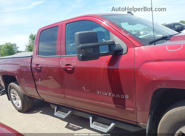 1GCVKREC2GZ353787 2016 CHEVROLET SILVERADO Maroon Rear interior view