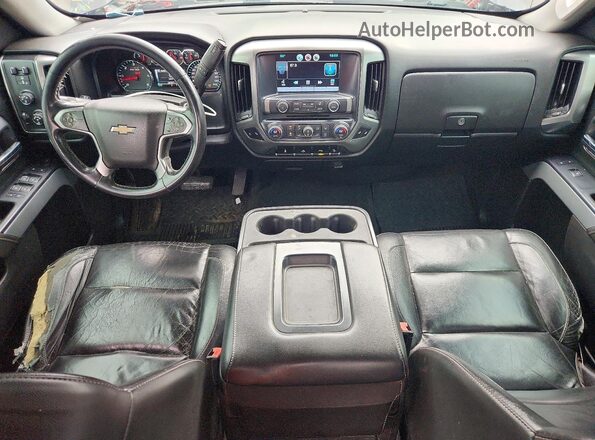 1GCVKREC2GZ405502 2016 CHEVROLET SILVERADO Black წინა პანელის ხედი