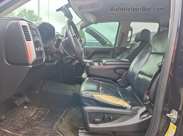 1GCVKREC2GZ405502 2016 CHEVROLET SILVERADO Black წინა სალონის ხედი