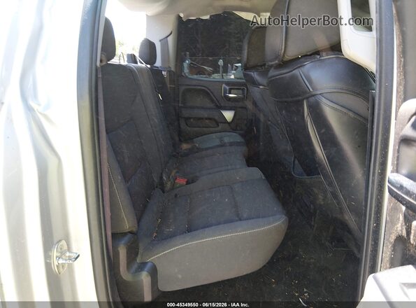 1GCVKREC2HZ138685 2017 CHEVROLET SILVERADO Silver Widok naklejki z numerem VIN