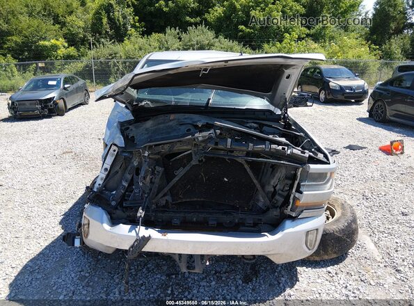 1GCVKREC2HZ138685 2017 CHEVROLET SILVERADO Silver Widok zestawu wskaźników
