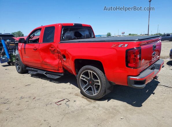 1GCVKREC2JZ304029 2018 CHEVROLET SILVERADO Red უკანა მარცხენა