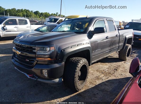 1GCVKREC3GZ249020 2016 CHEVROLET SILVERADO Black Przód lewy