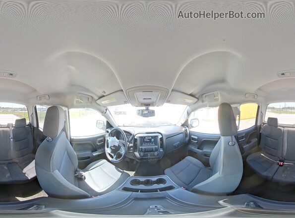 1GCVKREC3GZ255223 2016 CHEVROLET SILVERADO White VIN კოდის სტიკერის ხედი