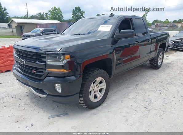 1GCVKREC3GZ423538 2016 CHEVROLET SILVERADO Black Передня ліва чверть