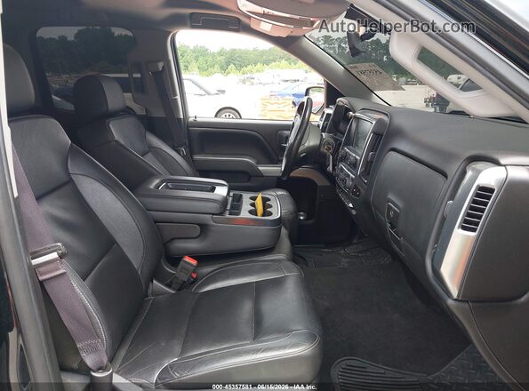 1GCVKREC3GZ423538 2016 CHEVROLET SILVERADO Black Вид салону спереду