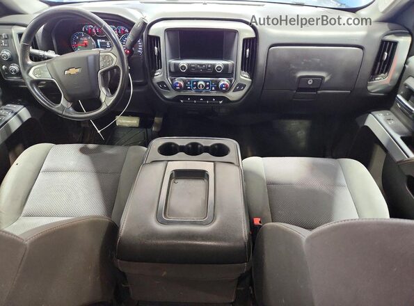 1GCVKREC3HZ153048 2017 CHEVROLET SILVERADO Blue Առջևի վահանակի տեսք