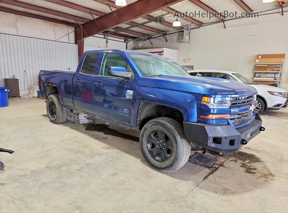 1GCVKREC3HZ153048 2017 CHEVROLET SILVERADO Blue Առջևի աջ