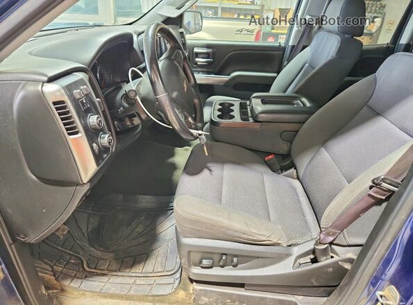 1GCVKREC3HZ153048 2017 CHEVROLET SILVERADO Blue Սալոնի դիմացի տեսք