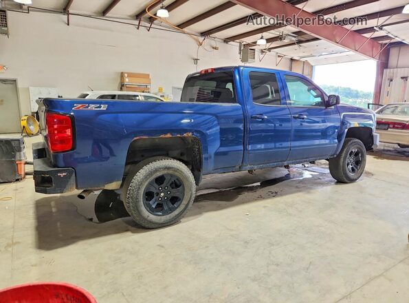 1GCVKREC3HZ153048 2017 CHEVROLET SILVERADO Blue Հետևի աջ