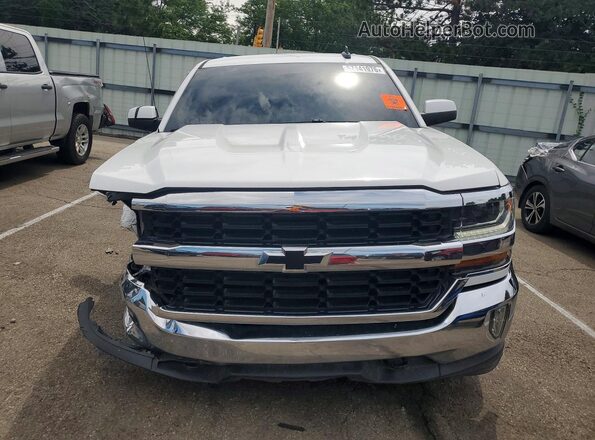 1GCVKREC3JZ229812 2018 CHEVROLET SILVERADO Белый Вид спереди