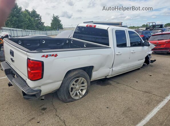 1GCVKREC3JZ229812 2018 CHEVROLET SILVERADO Белый Задняя правая четверть