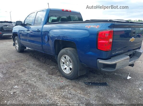 1GCVKREC4GZ102642 2016 CHEVROLET SILVERADO Синий Задняя левая четверть