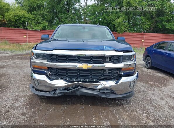 1GCVKREC4GZ102642 2016 CHEVROLET SILVERADO Синий Вид щитка приборов