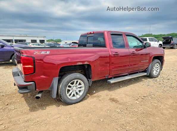1GCVKREC4GZ187529 2016 CHEVROLET SILVERADO Burgundy Trasero derecho