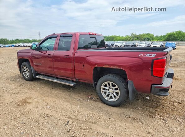 1GCVKREC4GZ187529 2016 CHEVROLET SILVERADO Burgundy Trasero izquierdo