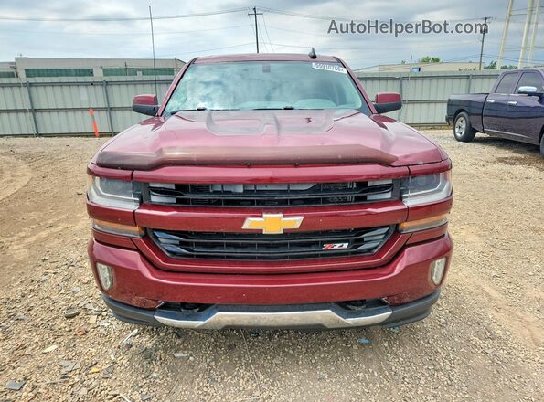 1GCVKREC4GZ187529 2016 CHEVROLET SILVERADO Burgundy Vista frontal