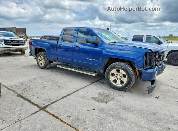 1GCVKREC4GZ410152 2016 CHEVROLET SILVERADO Blue Przód prawy