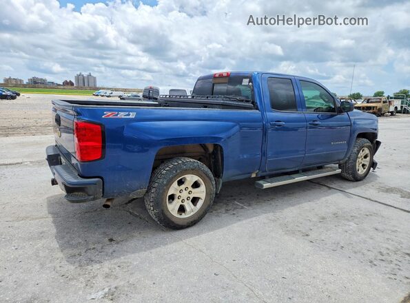 1GCVKREC4GZ410152 2016 CHEVROLET SILVERADO Blue Tył prawy