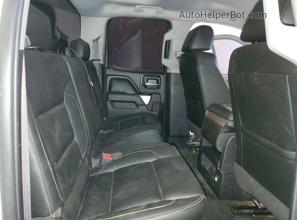 1GCVKREC4GZ420180 2016 CHEVROLET SILVERADO White Rear seats view