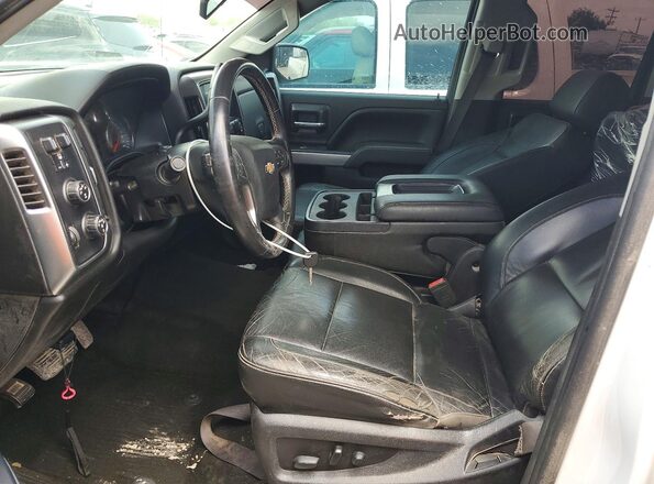 1GCVKREC4GZ420180 2016 CHEVROLET SILVERADO White Front interior view