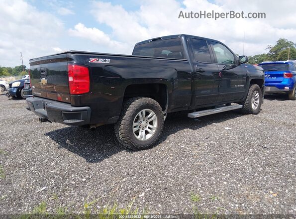 1GCVKREC4HZ204010 2017 CHEVROLET SILVERADO Черный Задняя правая четверть
