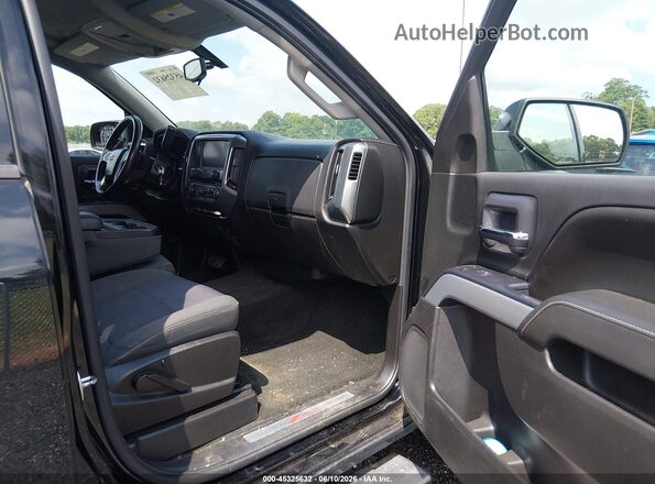 1GCVKREC4HZ204010 2017 CHEVROLET SILVERADO Черный Вид салона спереди
