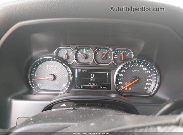 1GCVKREC4HZ204010 2017 CHEVROLET SILVERADO Черный Вид задних сидений