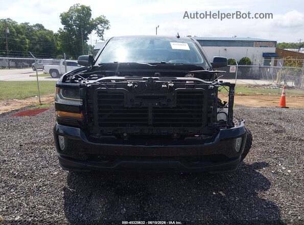 1GCVKREC4HZ204010 2017 CHEVROLET SILVERADO Черный Вид задней части салона