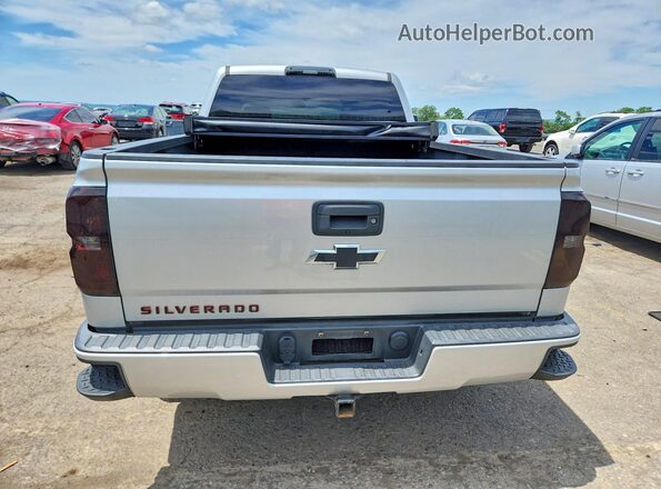 1GCVKREC4HZ307976 2017 CHEVROLET SILVERADO Silver Հետևի տեսք