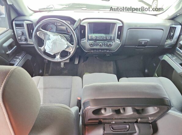 1GCVKREC4HZ307976 2017 CHEVROLET SILVERADO Silver Առջևի վահանակի տեսք