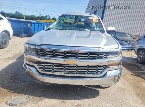 1GCVKREC4JZ351210 2018 CHEVROLET SILVERADO Silver Вид спереду
