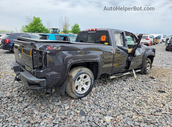 1GCVKREC5GZ189967 2016 CHEVROLET SILVERADO Black უკანა მარჯვენა