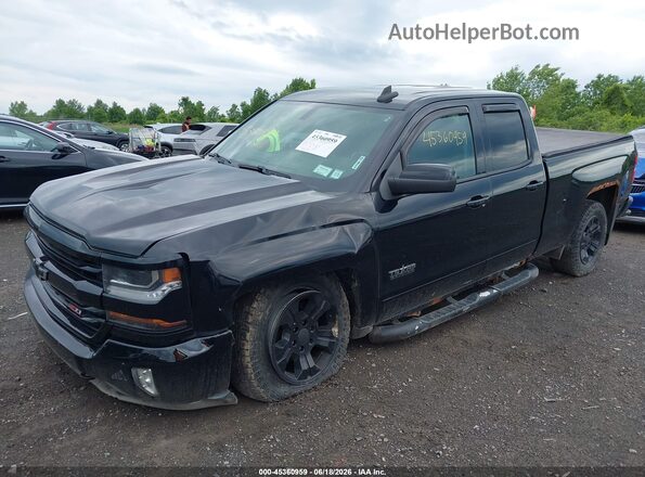 1GCVKREC5GZ239282 2016 CHEVROLET SILVERADO Black წინა მარცხენა ხედი სამი მეოთხედიდან