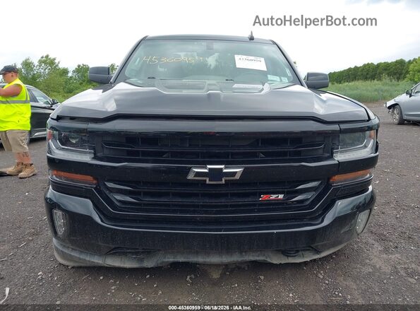1GCVKREC5GZ239282 2016 CHEVROLET SILVERADO Black უკანა სალონის ხედი