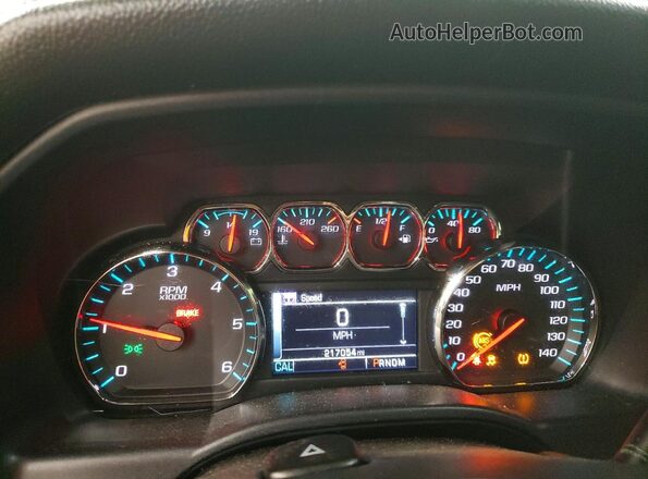 1GCVKREC5GZ288529 2016 CHEVROLET SILVERADO Blue 