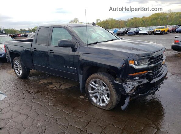 1GCVKREC5GZ407731 2016 CHEVROLET SILVERADO Черный Передняя правая четверть