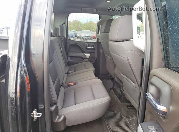 1GCVKREC5GZ407731 2016 CHEVROLET SILVERADO Черный Вид задних сидений