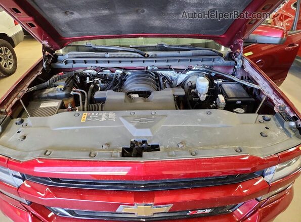 1GCVKREC5HZ106541 2017 CHEVROLET SILVERADO Red 